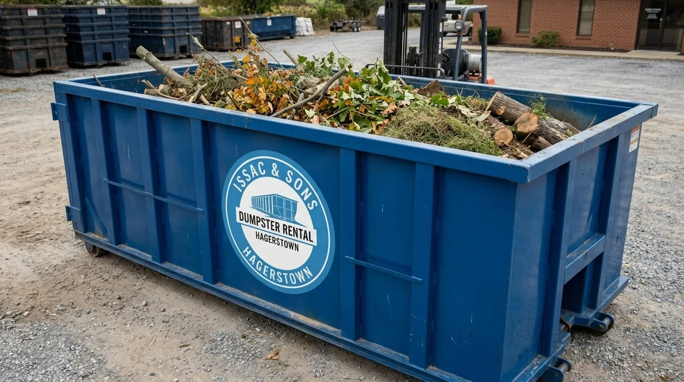 Yard Waste Dumpster Rental Hagerstown MD-img